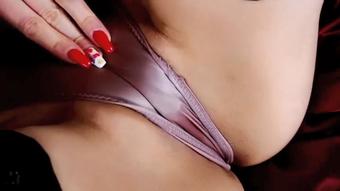 Shining panties, fingering (JuliaCrown)