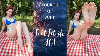 Foot Fetish Fourth of July JOI - July 04, 2022 (TheTinyFeetTreat)