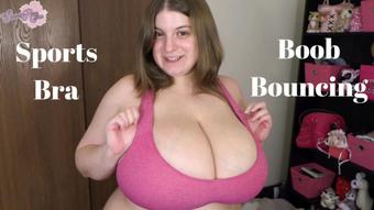 Sports Bra Boob Bouncing (Sarah Rae)