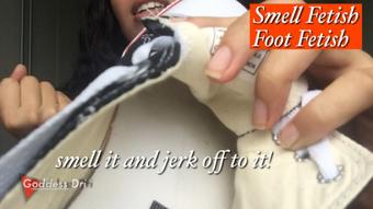 Smell it and jerk off to it (GoddessDri)