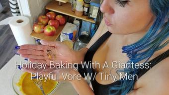 Holiday Baking With A Giantess: Vore (Freya Reign)