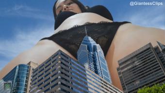 Giantess Valery in A Goddess Always Gets Her Way SFX (LTLGiantessClips)