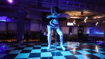 Harley Blaze Stripping on stage for you - July 17, 2020 (Harley Blaze)