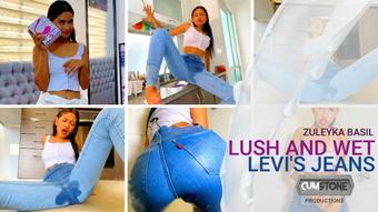LUSH AND WET LEVIS JEANS (zuleyka basil)