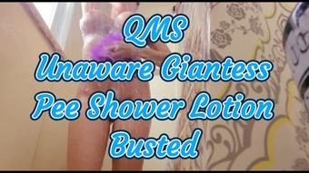 Queenmothersoles Unaware Giantess P– Shower Lotion (QueenMotherSoles)