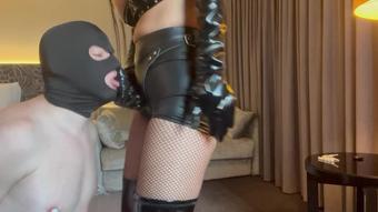 Hard Blowjob For My Bitch Slave (Lady Nikita)