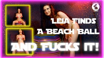 Princess Leia Discovers A Beach Ball... and Fucks it - May 26, 2023 (LittleBunnyB)