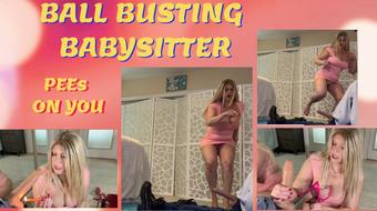 BALL BUSTING BABYSITTER PEEs on YOU - HD - May 29, 2023 (TabithaXXX)