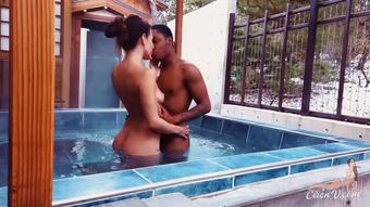Ciren Verde Taking Black Cock In The Jacuzzi (Ciren Verde)