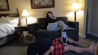Ballbusting in Sneakers (Blazed Brat)