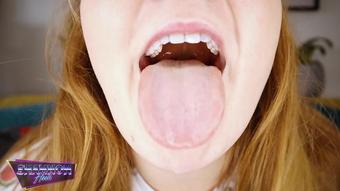 Close Up Spit Play Asmr (Shannon Heels)