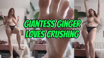 Giantess Ginger Loves Crushing SFX (LTLGiantessClips)
