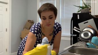 Soapy Handjob & BJ (Nina Crowne)