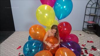 Julie Made to Pop Balloons PART 1 (Custom Fetish)