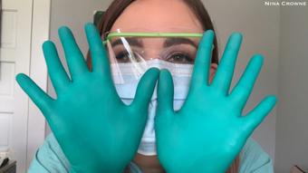 Co-Surgeon Confesses Med Fetish & Plays (Nina Crowne)