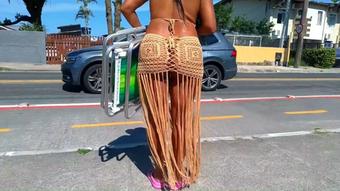 CROCHE DRESS NO UNDERWEAR AROUND (K3X PRODUCTIONS)