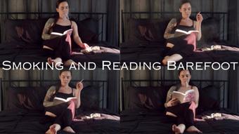 Smoking and Reading Barefoot (Dani Lynn)