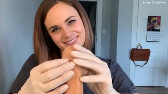 Dental Hygienist GF Gloved Handjob (Nina Crowne)