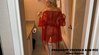 4K - Pregnant Cuckold and Pee POV - May 20, 2023 (Taboo Girl)
