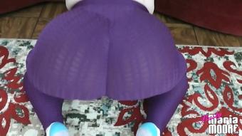 Cum on My Purple Yoga Pants (Maria Moore)