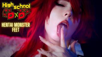 Rias Gremory summoned monster to Fuck (MollyRedWolf)