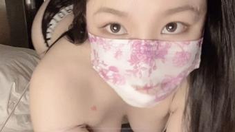 Cute Asian Playing with herself at Home (Venuz CherryVodka)
