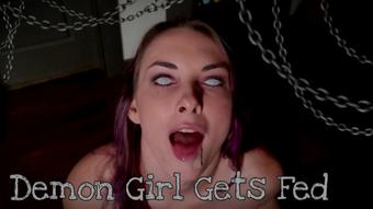 Demon Girl Gets Fed (Miss Malorie Switch)