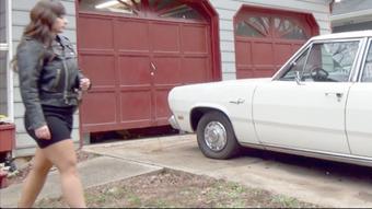 Galas Cranking the 69 Plymouth Valiant - Jun 26, 2018 (Galas Looner)