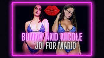 Bunny and Nicole: JOI for Mario - August 18, 2023 (LittleBunnyB)