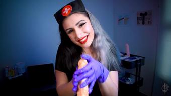 Nurse Medical Glove Handjob Pov (Aestra Azure)