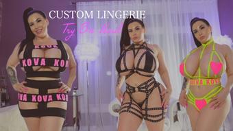 Custom Lingerie Try On Haul - December 09, 2020 (Korina Kova)