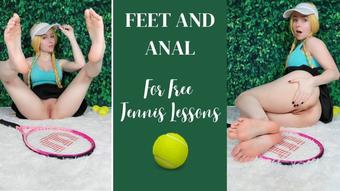 Tennis Feet & Anal - July 08, 2022 (TheTinyFeetTreat)