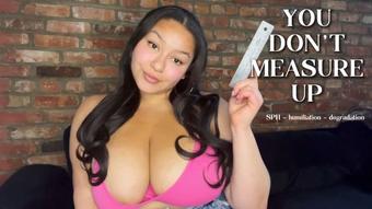 You Don't Measure Up: Small Penis Humiliation - Apr 28, 2023 (Queenvixoxo)