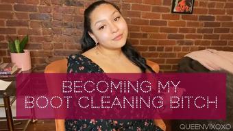 Becoming My Boot Cleaner Bitch - Mar 29, 2021 (Queenvixoxo)