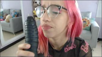 Ariabaker Sexy Gag To Your Black Cock (AriaBaker)