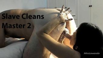Misslawanda Slave Misslawanda Cleans Master 2 (MissLawanda)