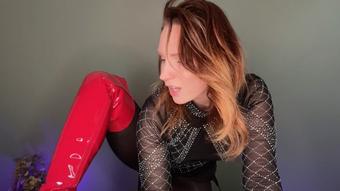 Trampling and Pegging a Boot Worshipper (SneezeGoddess)