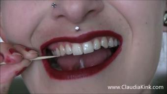 Toothpick Mouth Cleaning - December 19, 2019 (Claudia Kink)