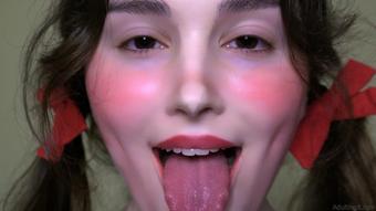Tongue Out Eye Contact Loop - Mar 4, 2022 (adulting)