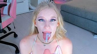 Ahegao prom queen facial deepthroat - June 11, 2022 (Jane_Klein)