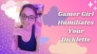 Gamer Girl Humiliates Your Dicklette - July 30, 2022 (xGwen Ivy)