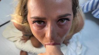 POV fuck throat with strapon hard (WondersGirlsX)