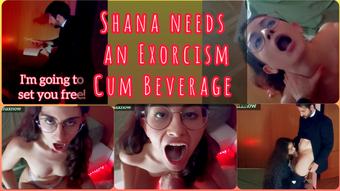 HALLOWEEN PRIEST EXORCISM BJ CUM MOUTH (Shanaxnow)