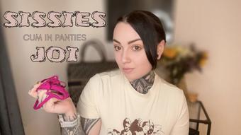 Sissies Cum in Panties JOI (MissValentina)