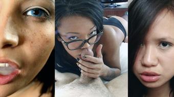 Bbperu Asian Latina And Black Blowjob Combo (BBPeru)