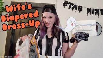 Wife's Diapered Dress Up (Miss Malorie Switch)
