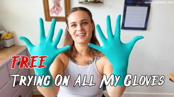 FREE: Trying On All My Gloves (Nina Crowne)