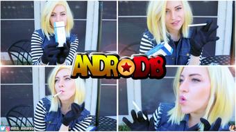 Android18's Seductive Smoking (MissMilaRose)