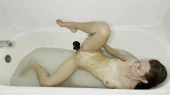 Riding Cock And Squirting In The Tub Bbc (Margo Starr)