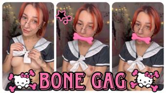 TABOO PETPLAY CUM WITH BONE GAG (cutielanalova)